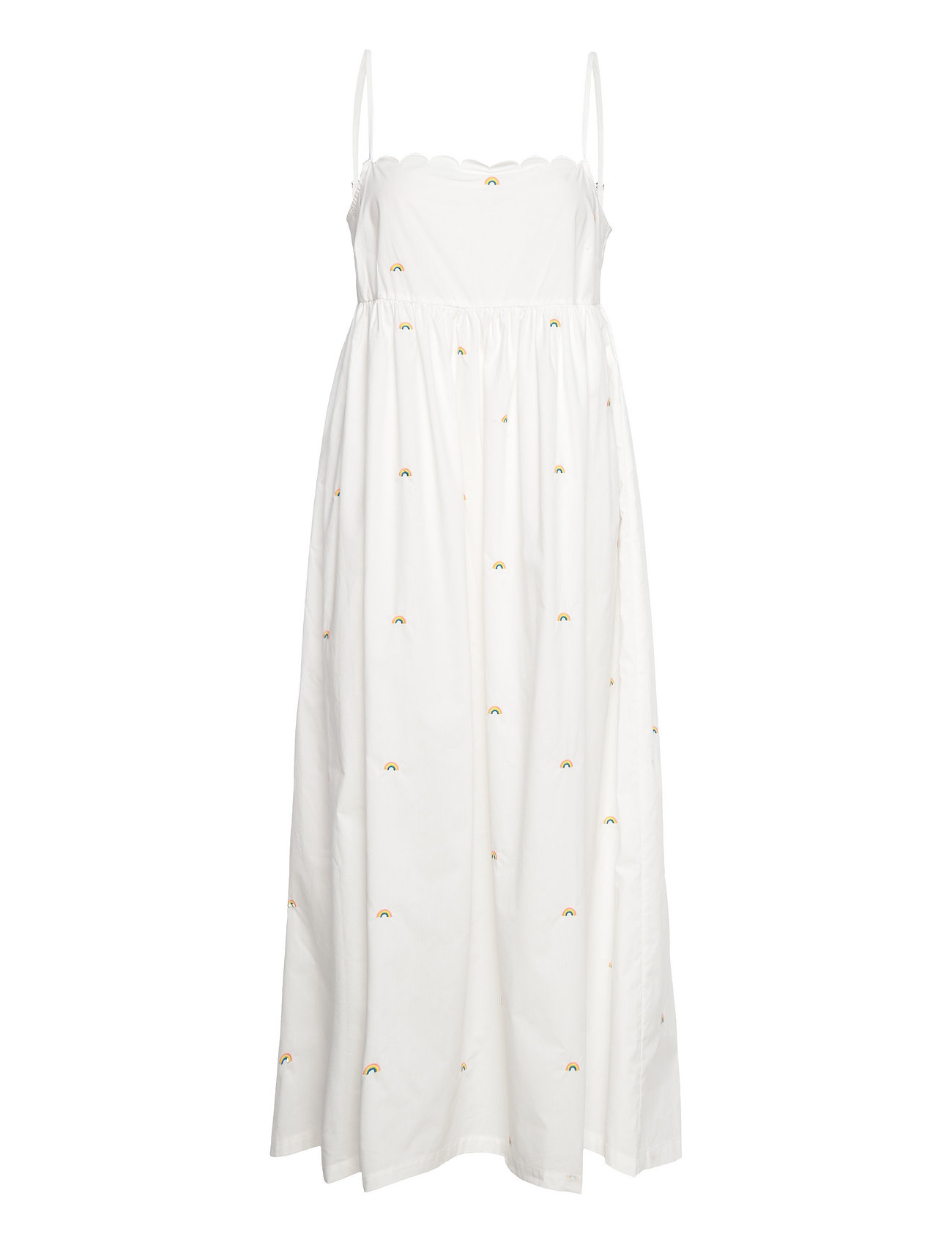 MODSTRÖM Pernillemd Strap Kleid Weiß - M - Damen