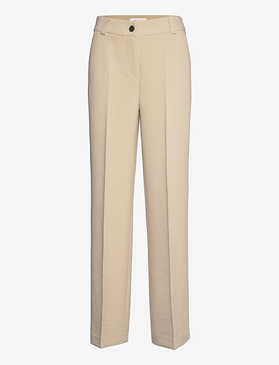 Gale pants - straight leg trousers - powder sand