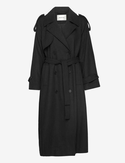 BorakMD coat - trenchcoats - black