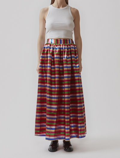 PernilleMD skirt - lange rokken - glitter stripe