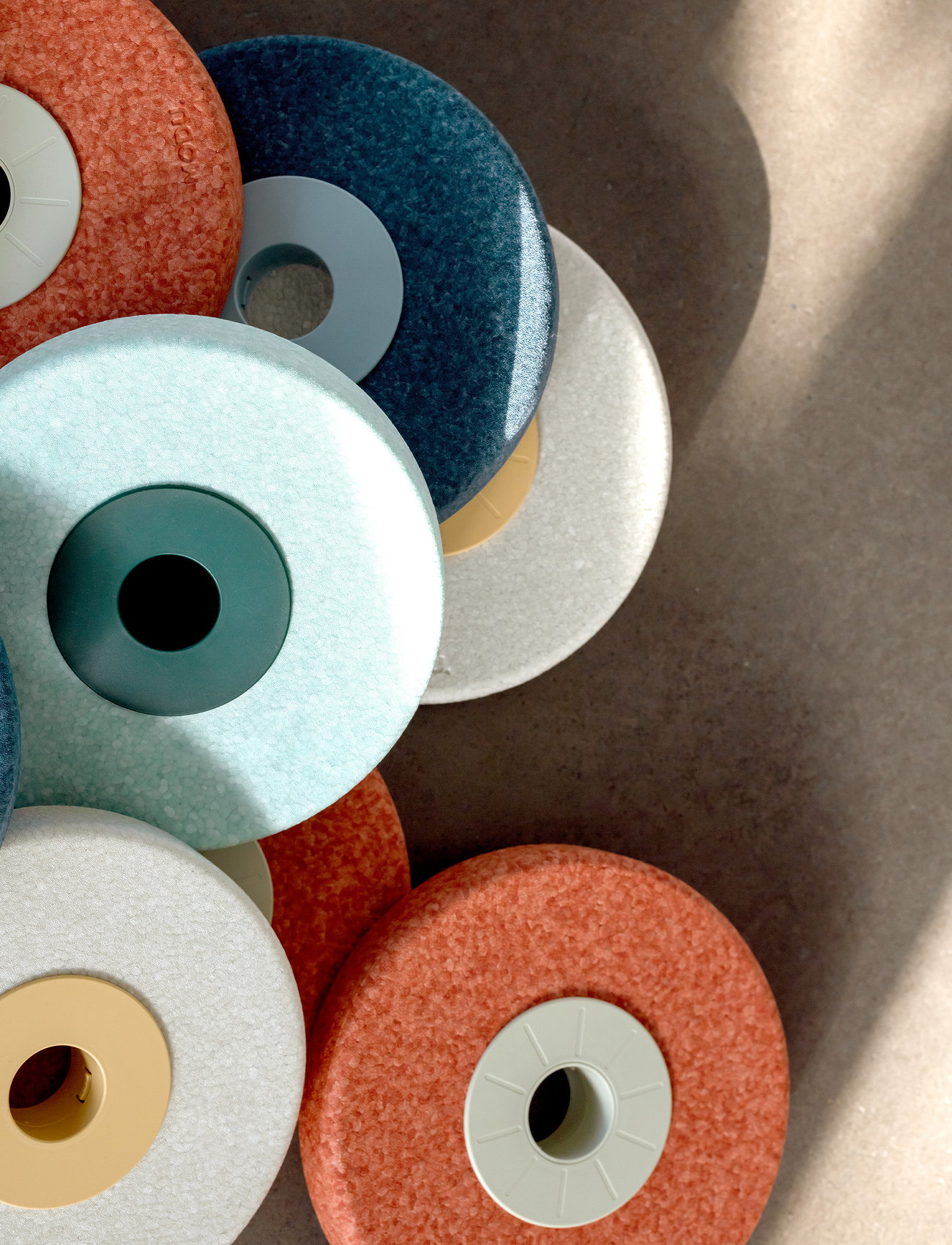 MODU 4 X Foam Wheels, One Size, Cream, Legetøj > Motor Skills Legetøj, Børn