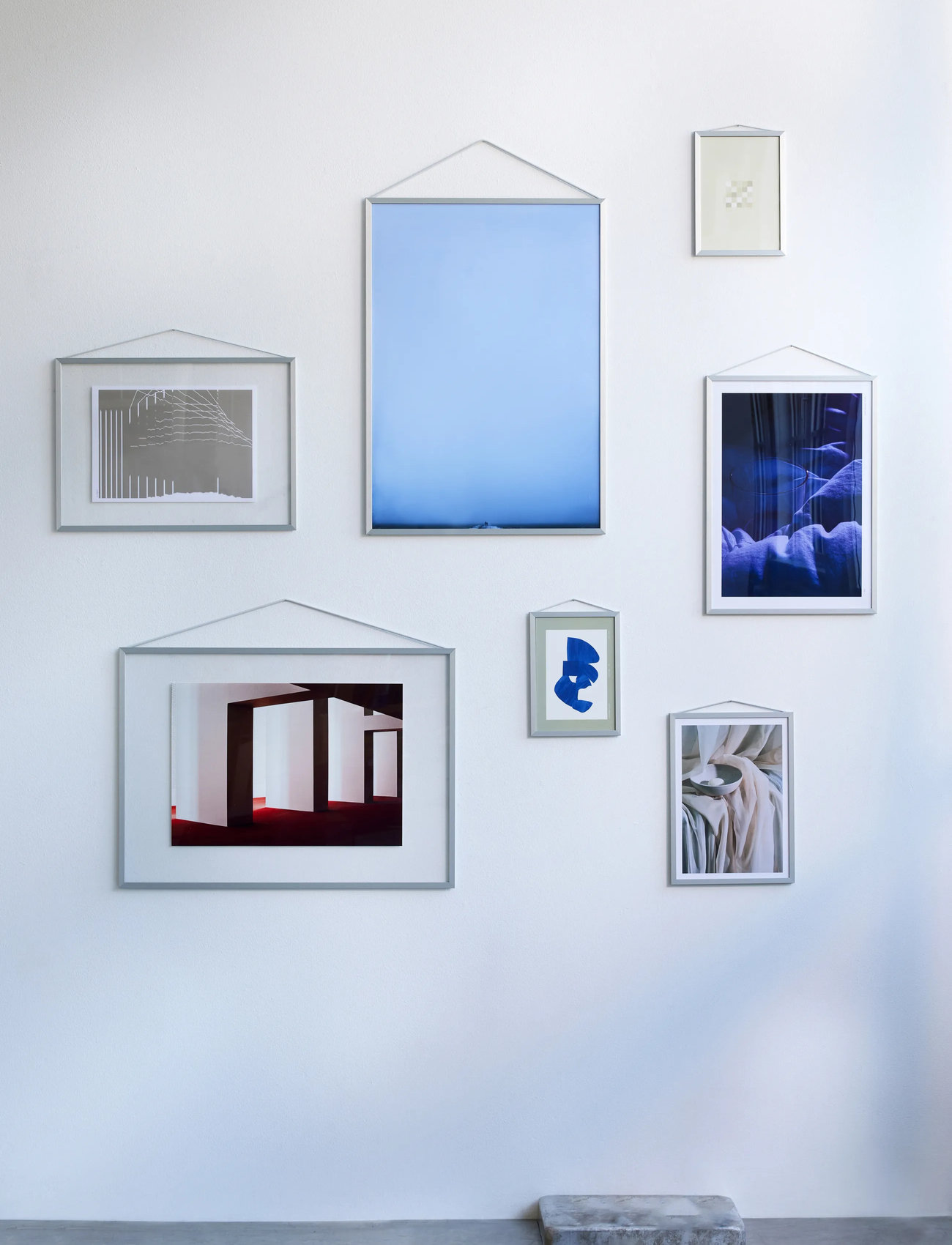 MOEBE Frame, Brushed Aluminium, A2, A3, Silver, Dekoration > Rammer, Unisex
