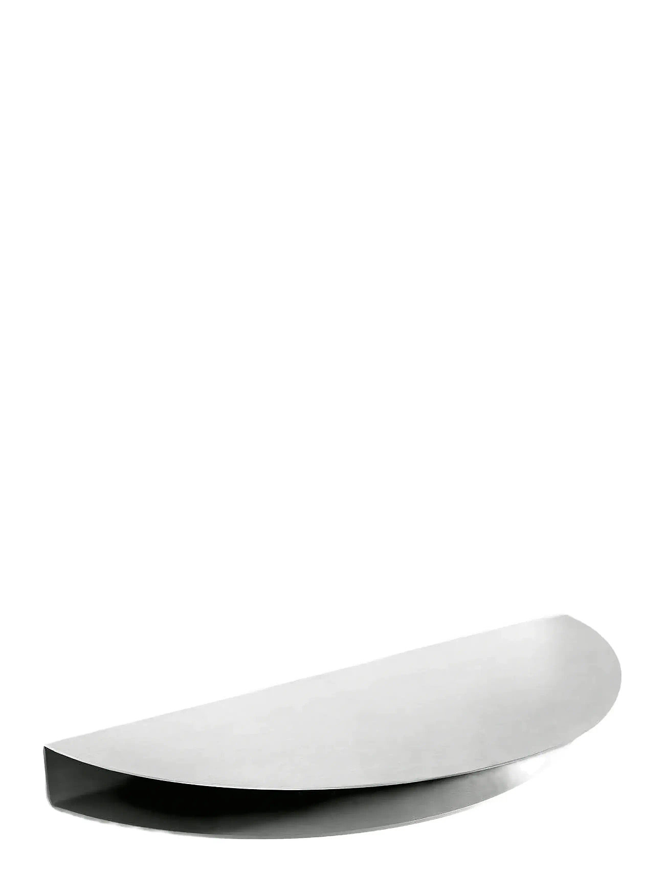 MOEBE Half Moon Shelf, Stainless Steel, Large, S, Silver, Møbler > Hylder, Unisex