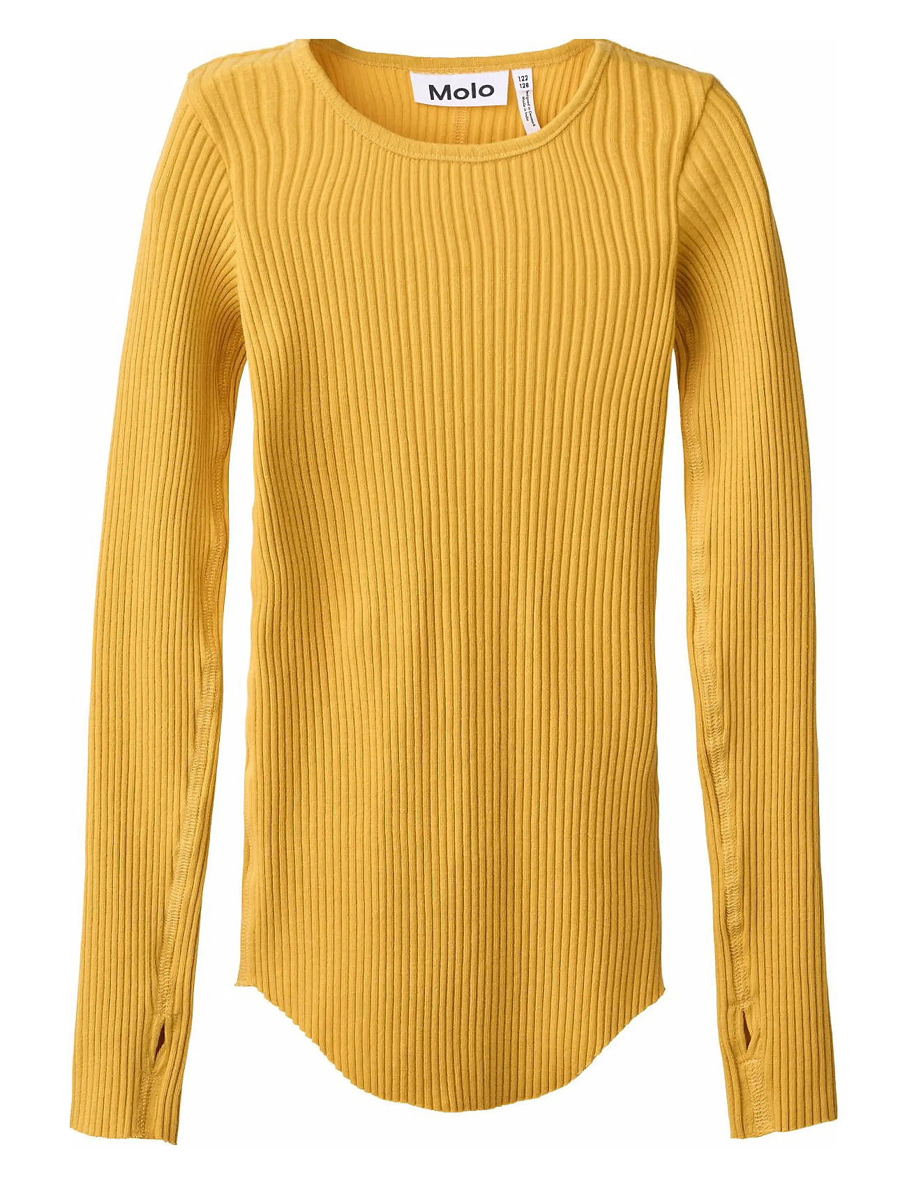 Molo Rochelle, 110/116, Yellow, T-Shirts > Langærmede T-shirts, Børn