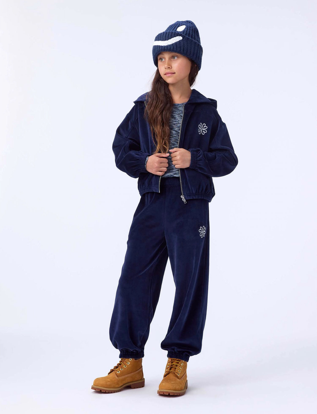 Molo Madeleine, 152, Navy, Sweatshirts & Hættetrøjer > Hættetrøjer, Børn