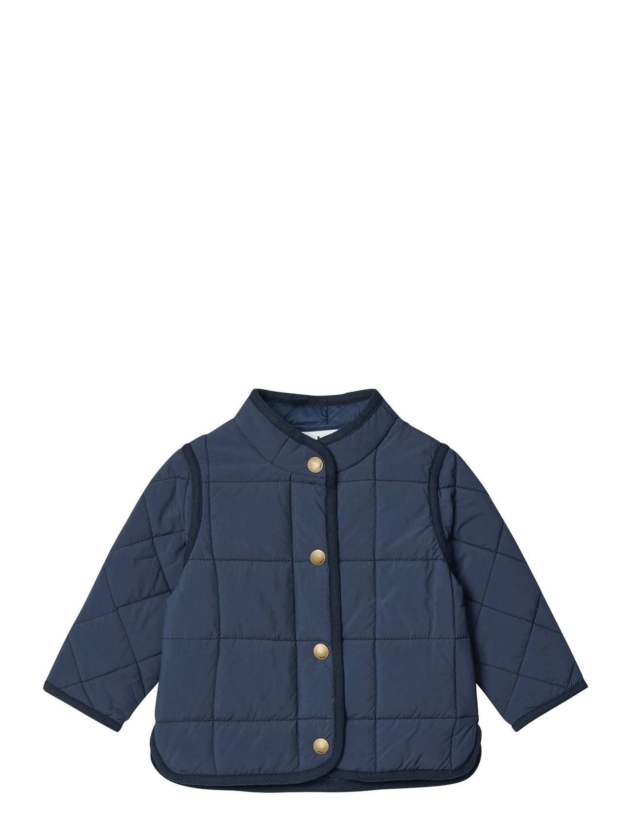 Harrie Outerwear Jackets & Coats Quilted Jackets Blue Molo