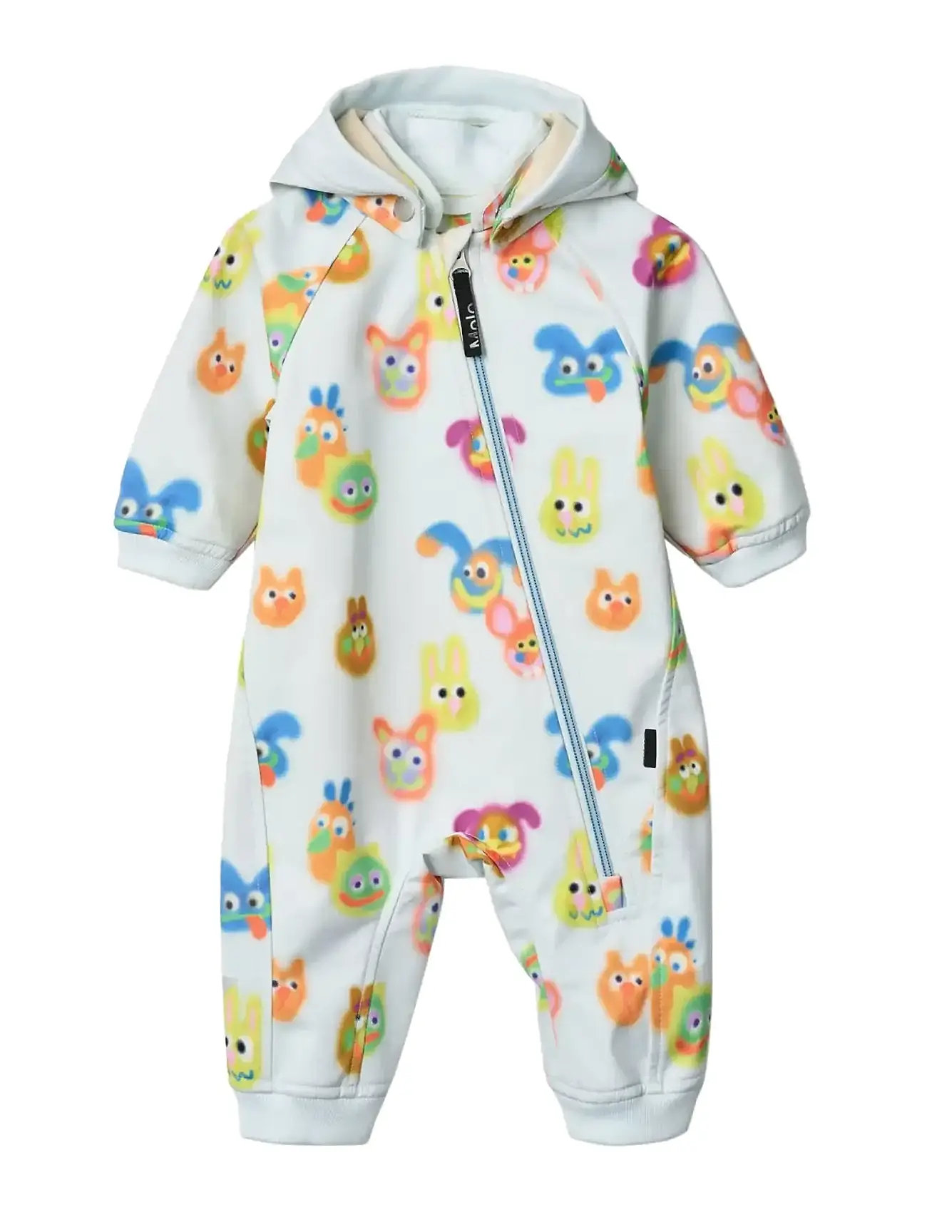 Molo Hill, 80, Multi/patterned, Overalls > Softshell-Overalls, Børn