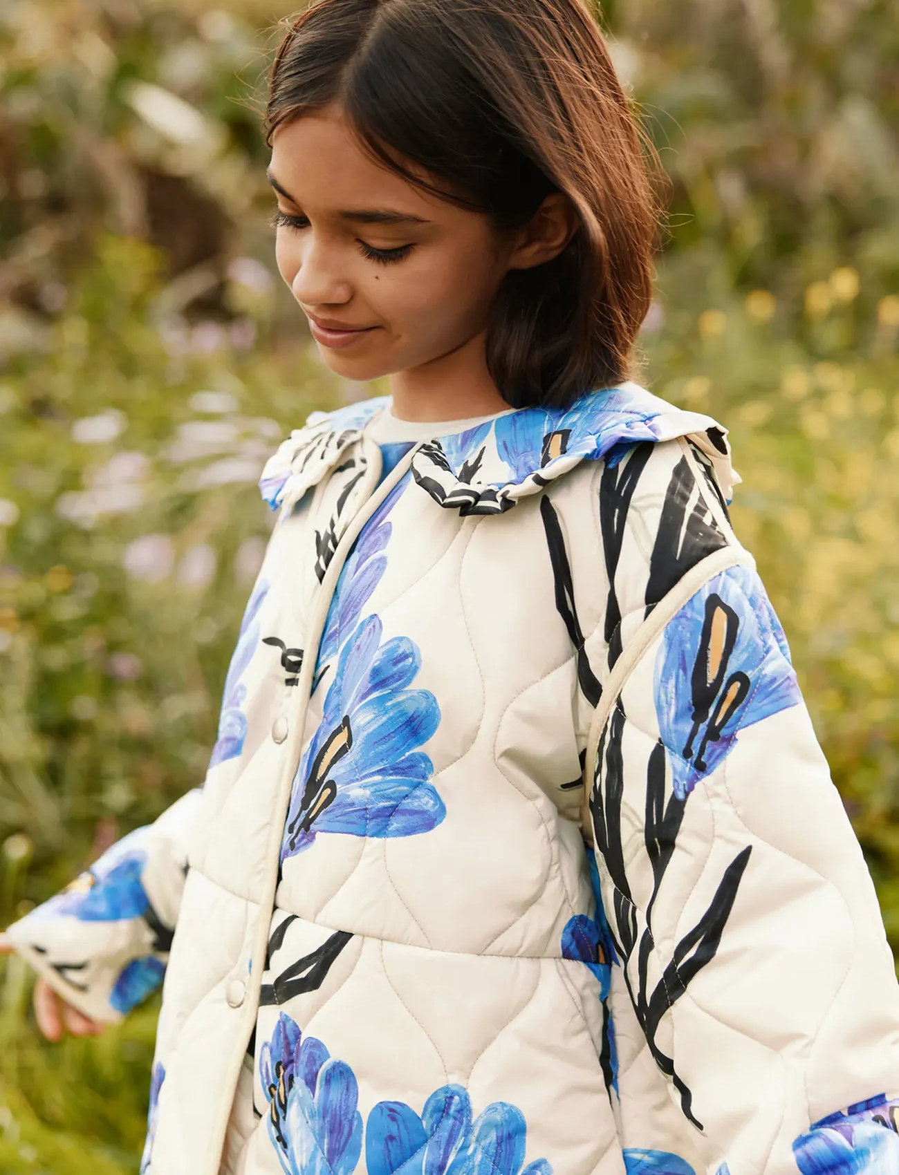 Molo Hailey, 140, Multi/patterned, Jakker & Frakker > Quiltede Jakker, Børn