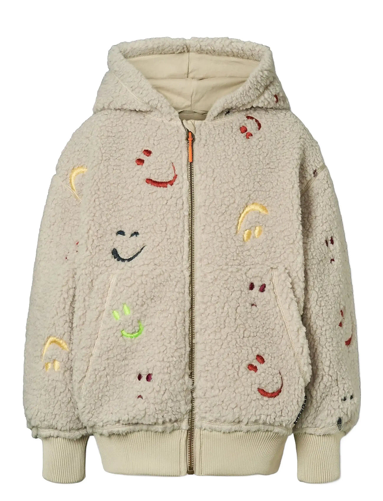 Molo Hazzy, 128, Beige, Yderbeklædning Af Fleece > Fleecejakker, Børn