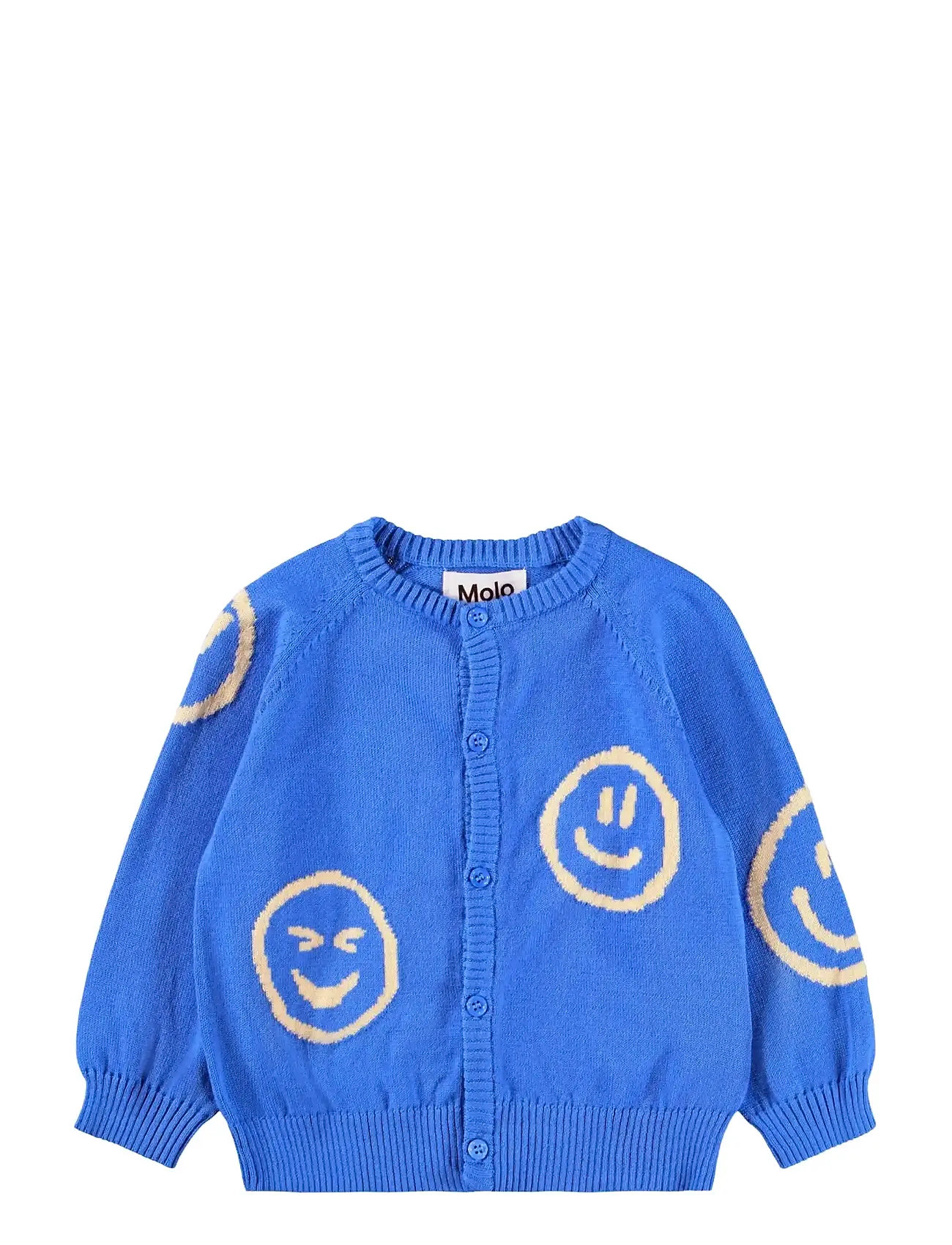 Molo Brody, 80, Blue, Strik > Cardigans, Børn