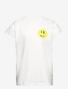 Ranva - ensfarvede kortærmede t-shirts - sequince smile