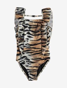 Nathalie - swimsuits - tiger stripes