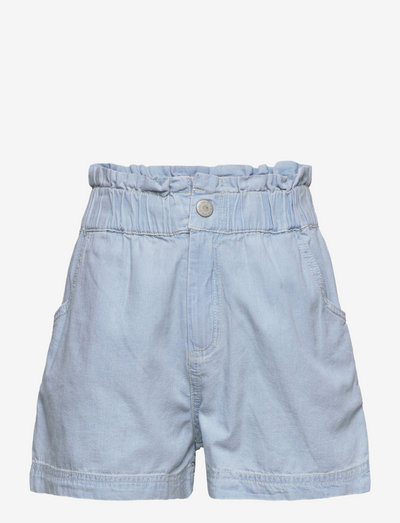 Adara - denim shorts - light washed blue