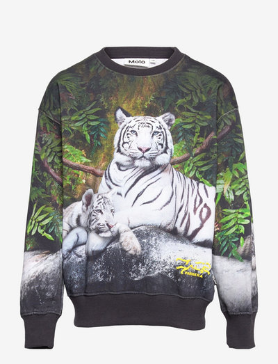 Memphis - medvilniniai megztiniai ir džemperiai su gobtuvu - tiger family
