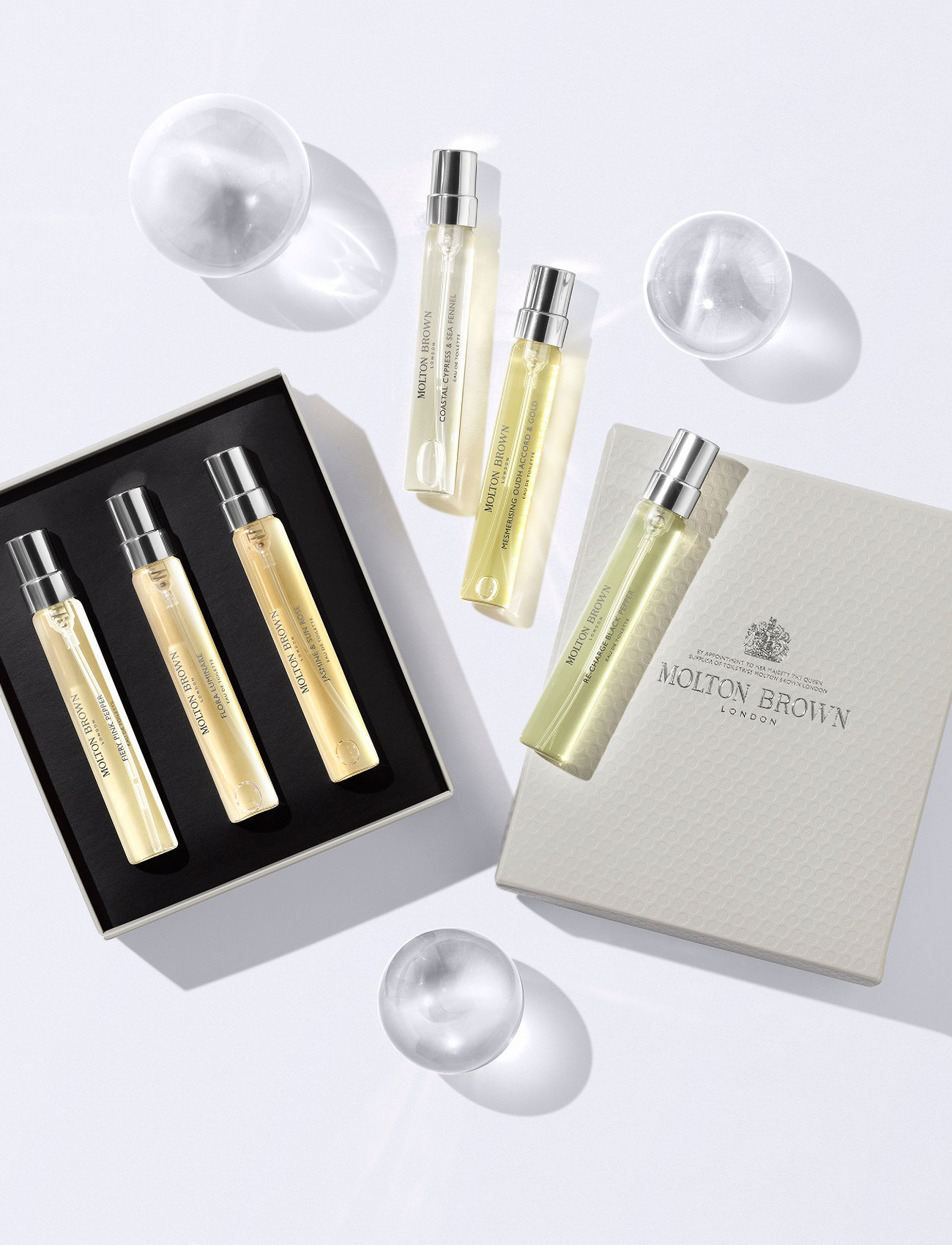 Molton Brown Floral & Spicy Fragrance Discovery Set Beauty