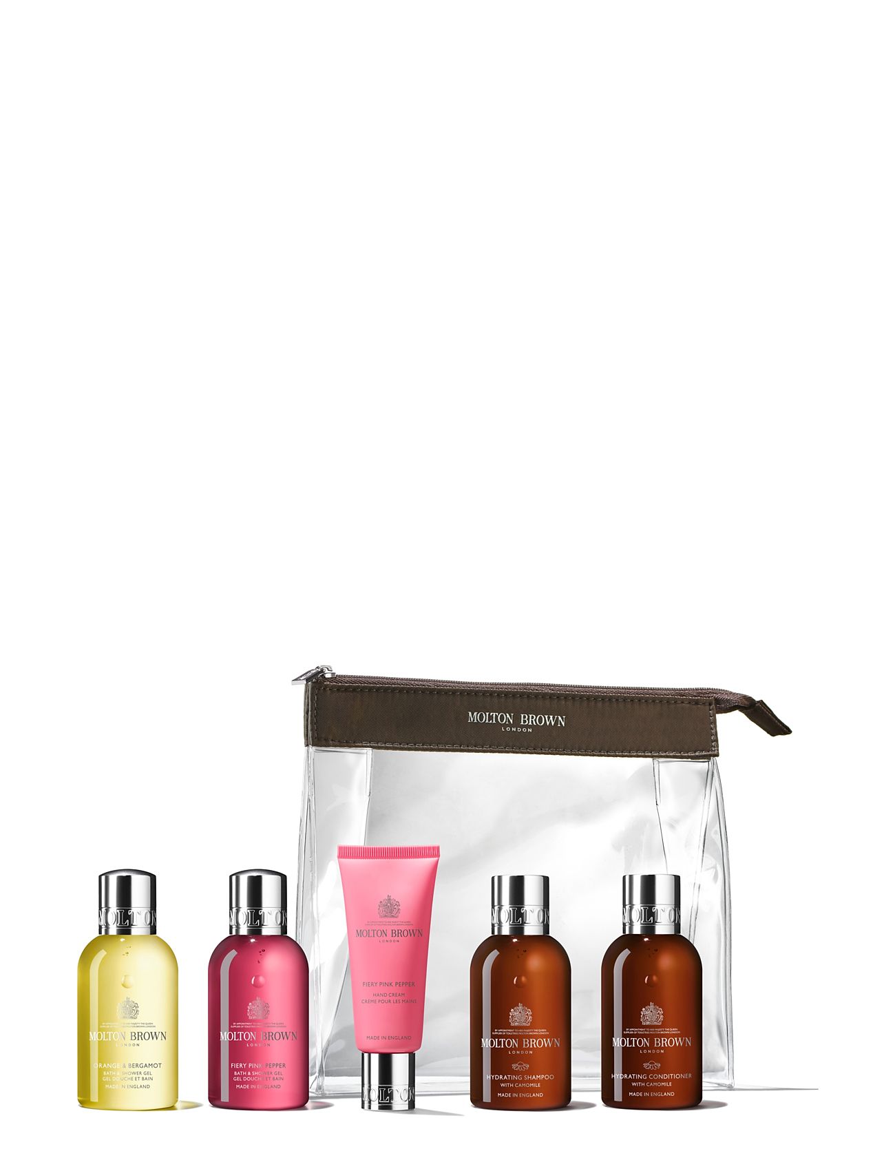 The Revived Voyager Body & Hair Carry-On Bag Set Bath & Body Nude Molton Brown