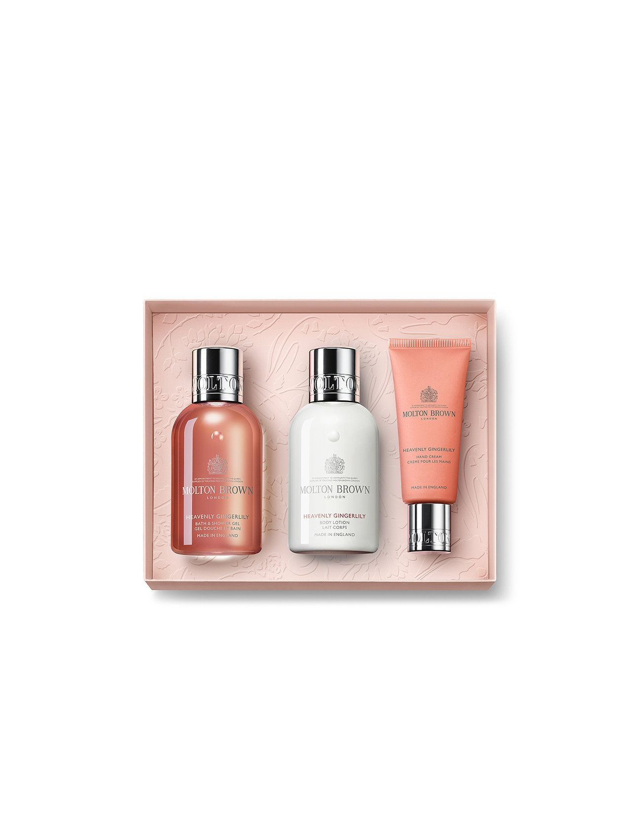 Gift Set Heavenly Gingerlily Travel Body & Hand Set Bath & Body Nude Molton Brown
