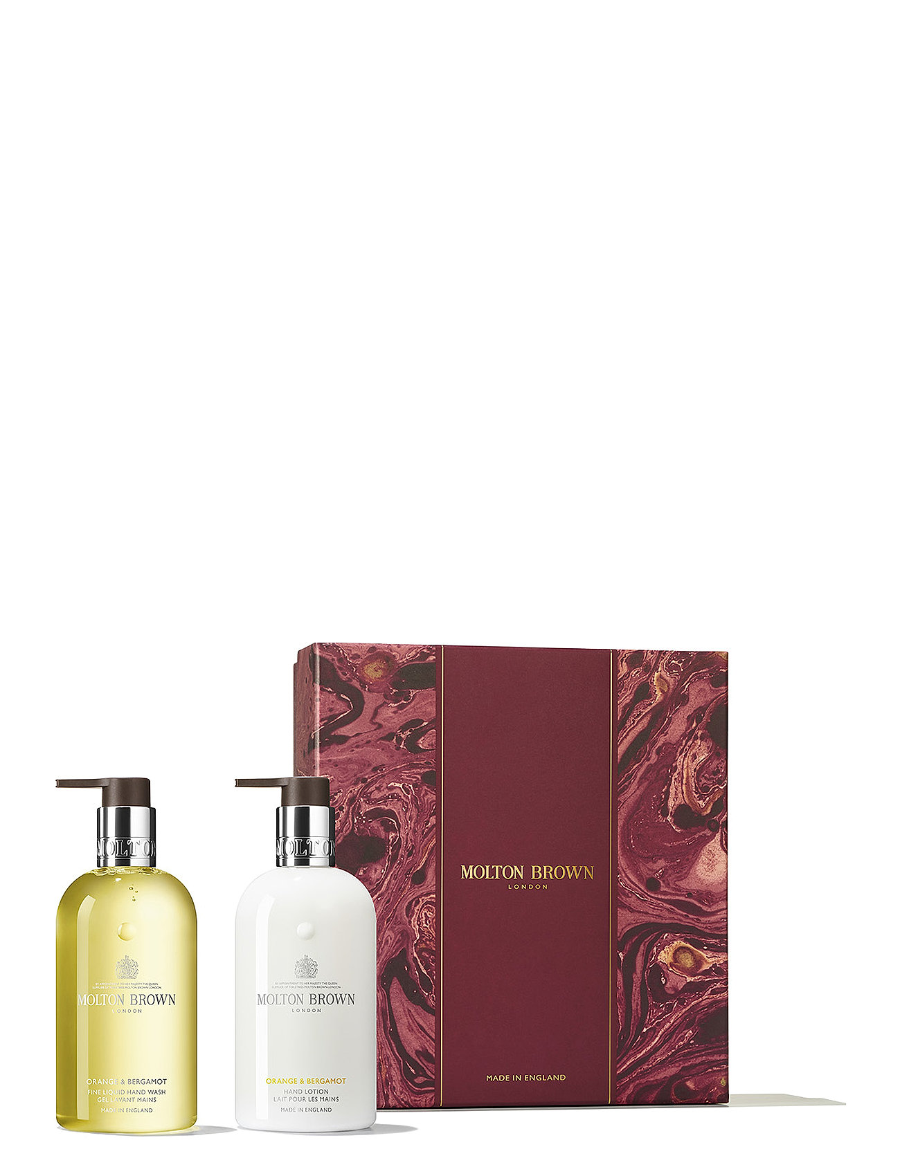 Molton Brown Orange & Bergamot Hand Care Gift Set Nude