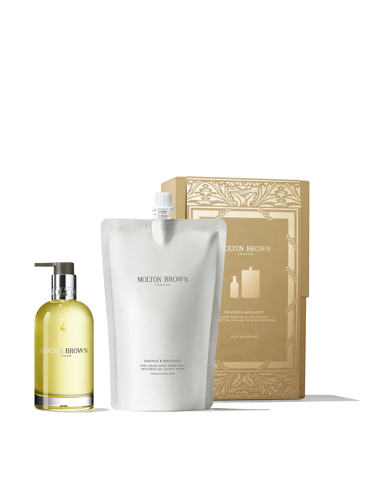 Molton Brown Gift Set Orange&Bergamot Hand Care Set, 600 ml, Nude, Håndsæbe > Flydende Håndsæbe, Dame
