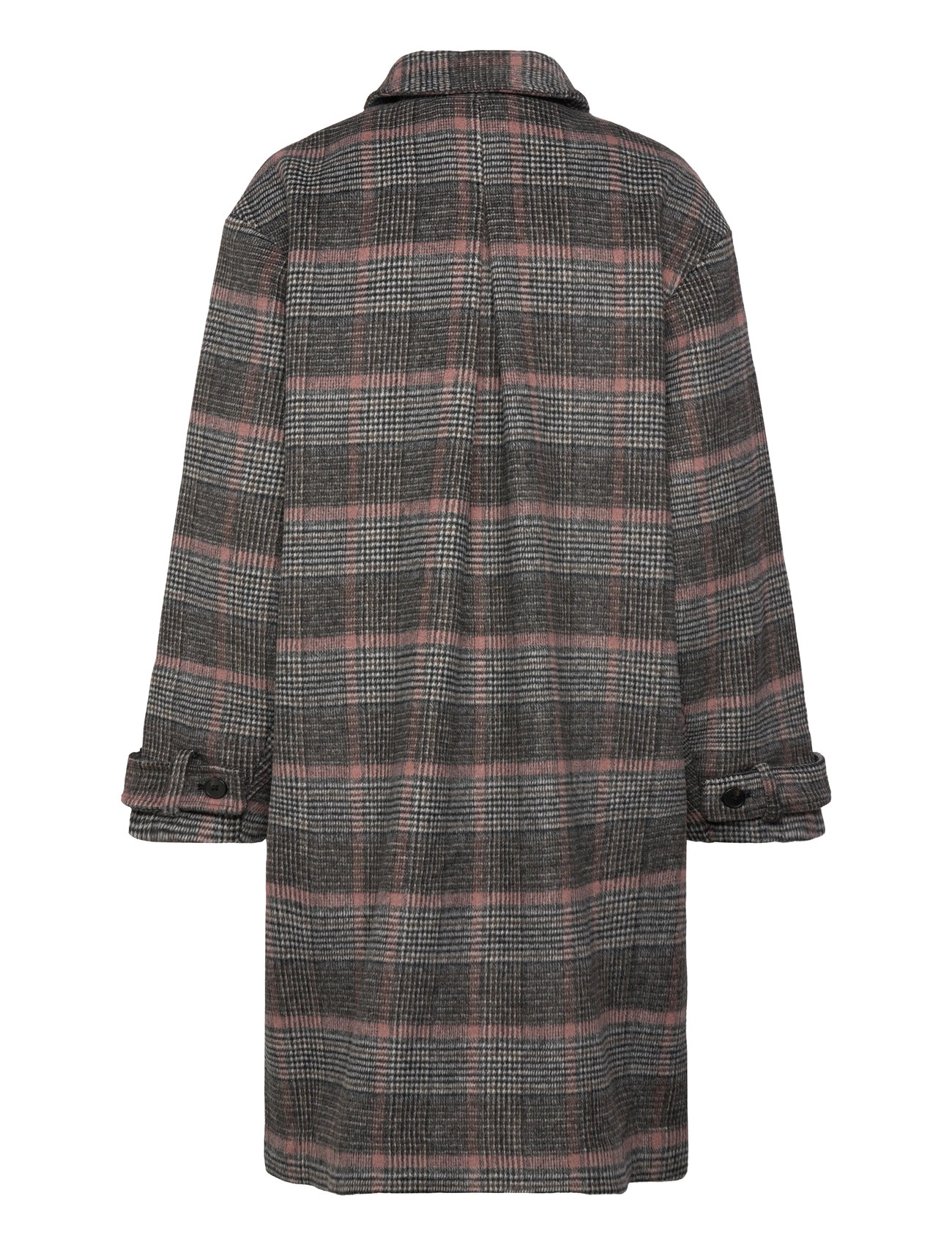 Monki Knee Length Single Breasted Coat 2