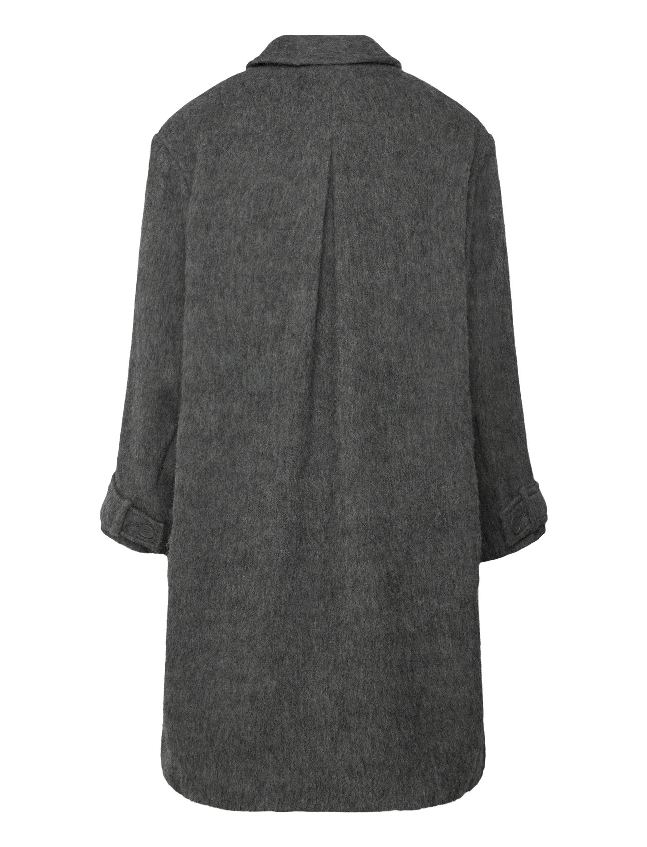 Monki Knee Length Single Breasted Coat 2