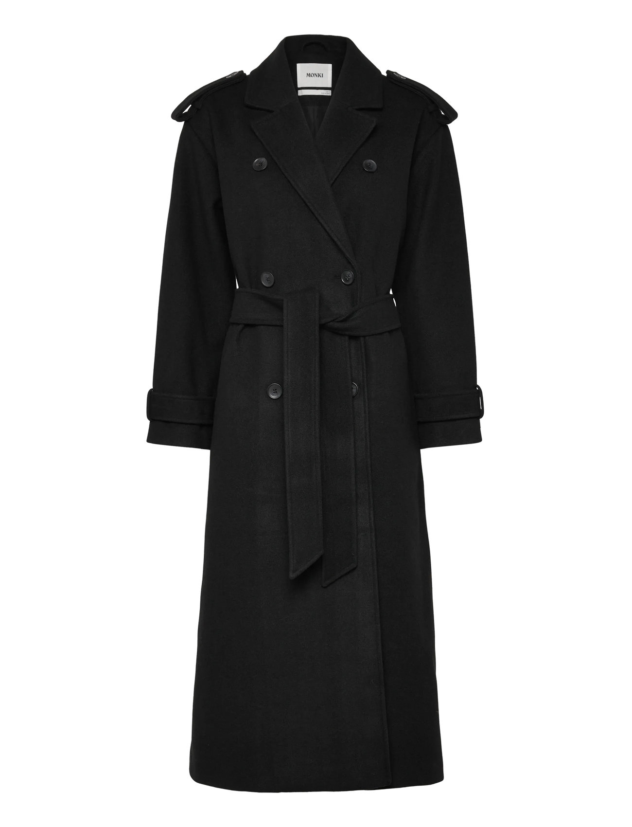 Monki Coat, M, Black, Frakker > Lette Frakker, Dame