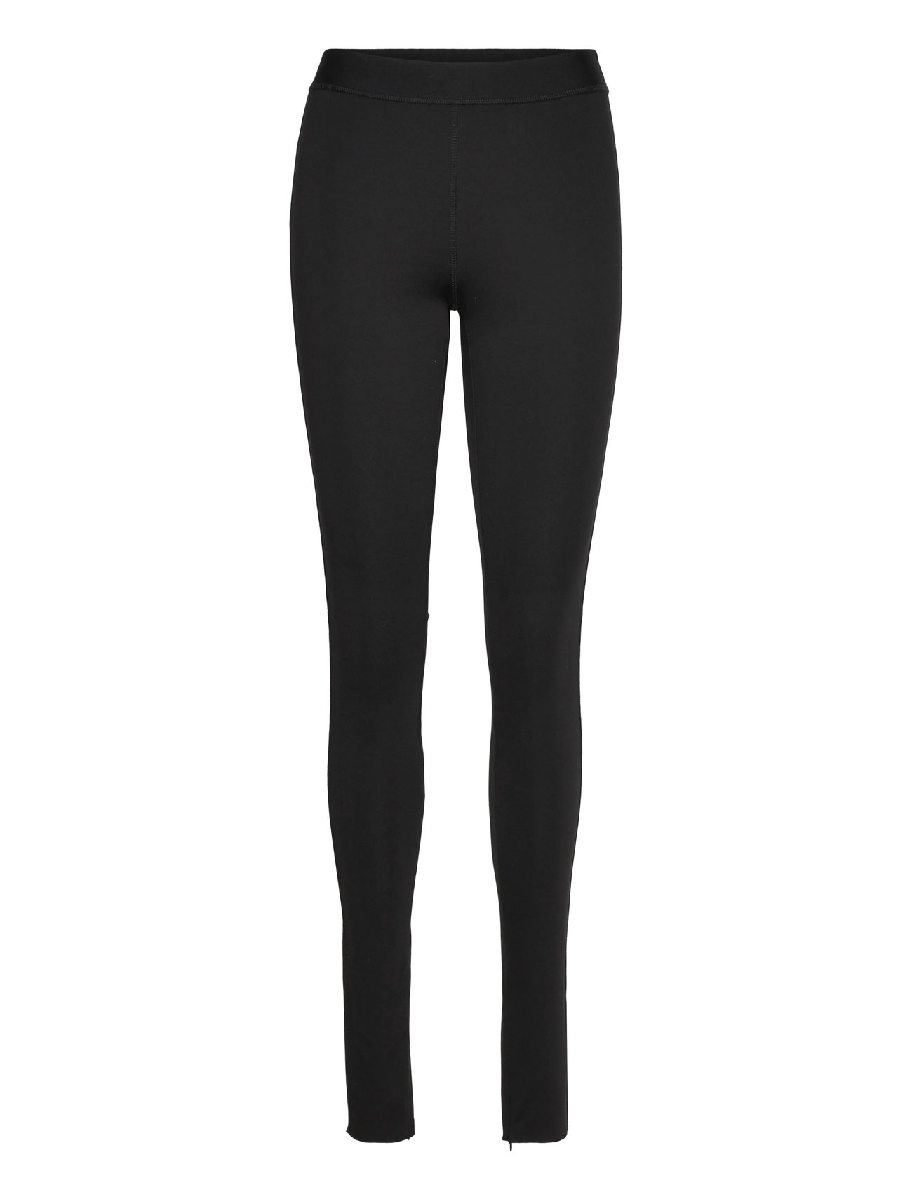Monki Zipped Stretchy Trousers, M, Black, Bukser > Skinny Leg, Dame
