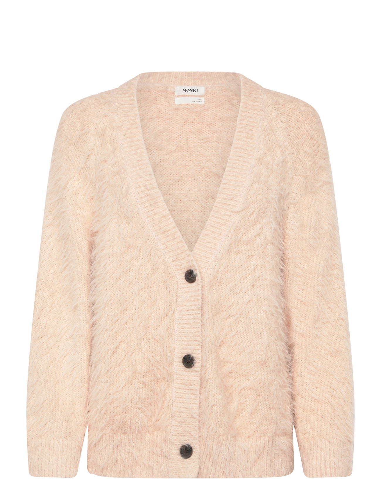 Monki Boxy Cardigan, S, Pink, Strik > Cardigans, Dame