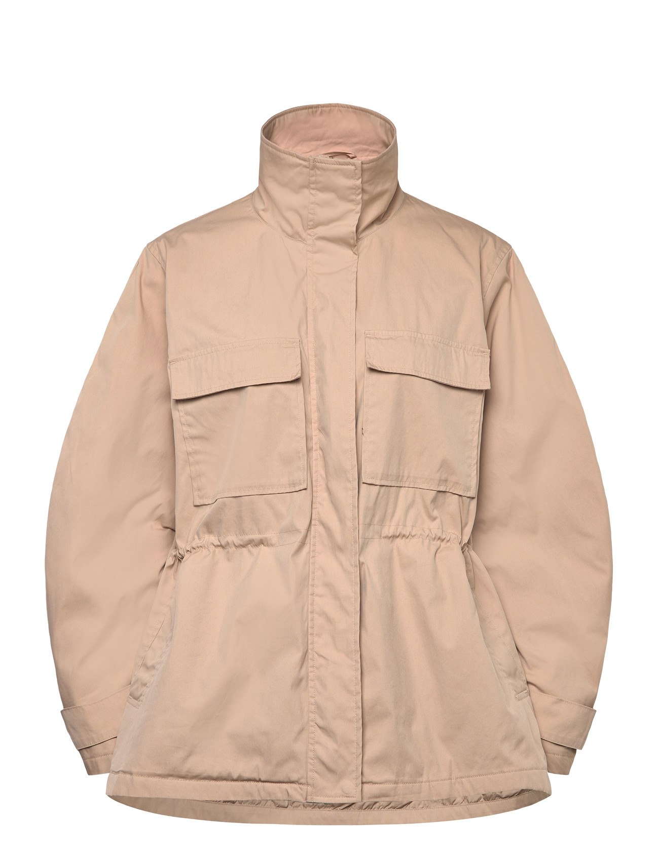 Monki Hoodie Jacket, XS, Beige, Jakker > Let Sommerjakke, Dame