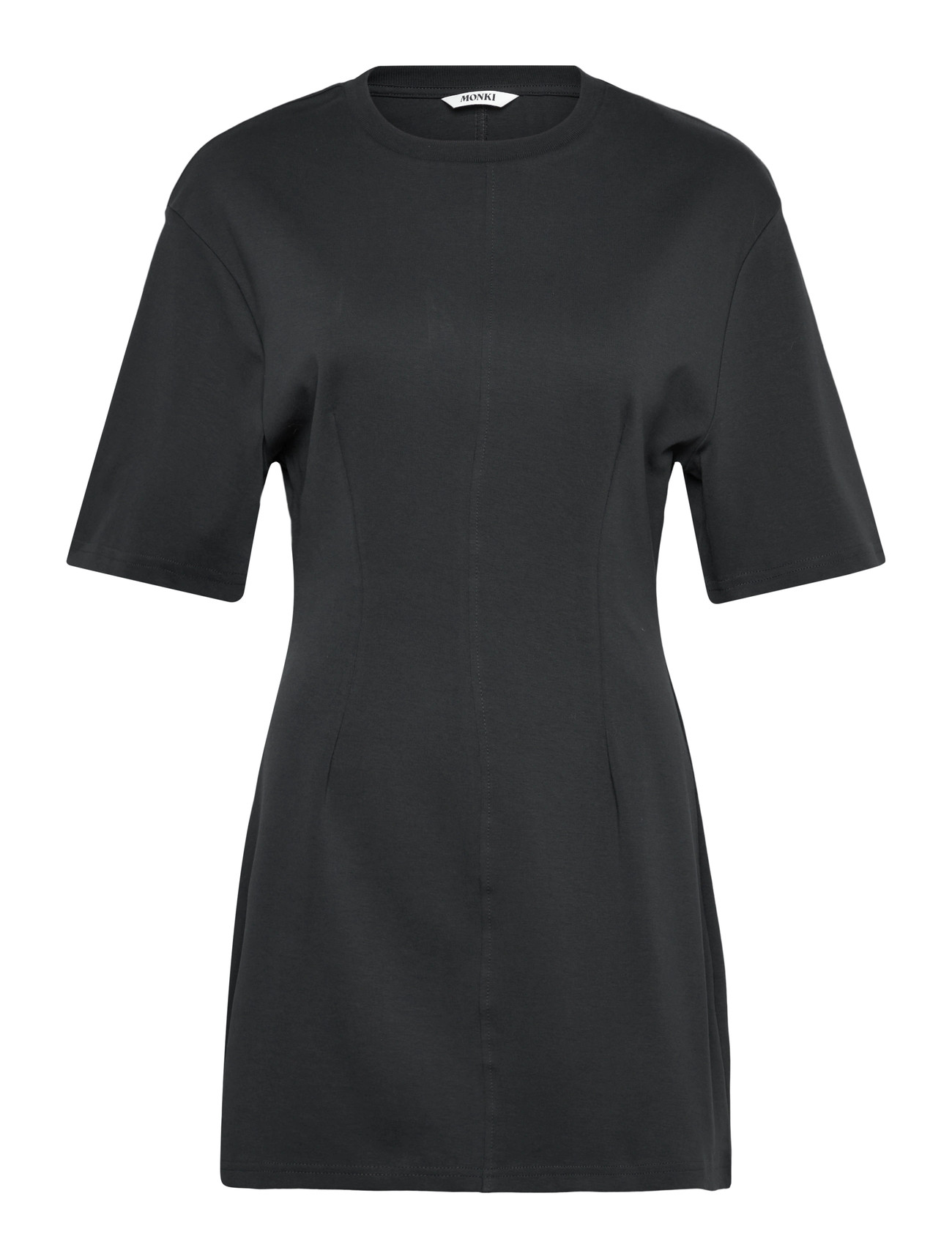 Monki Short-Sleeved Cotton Mini Dress