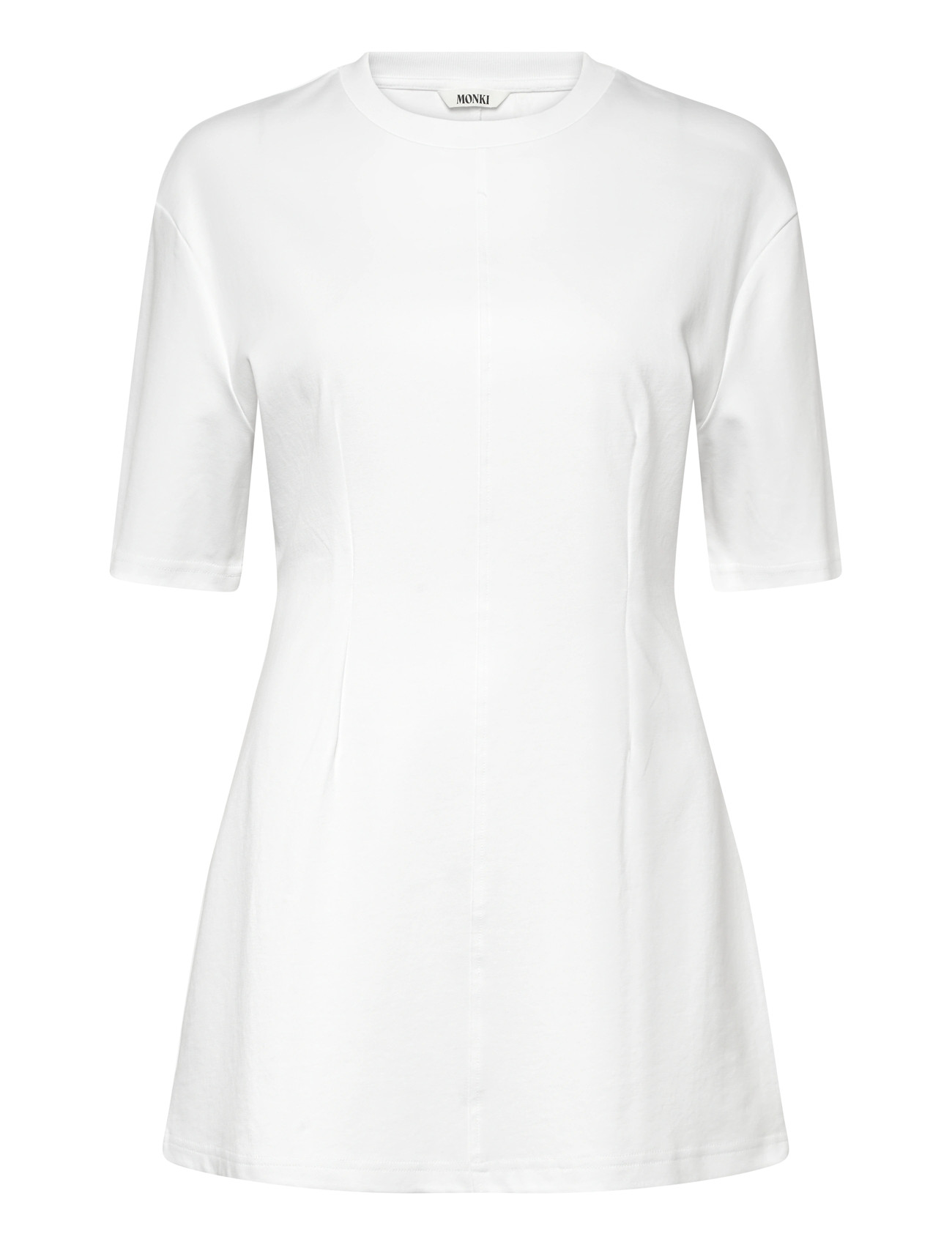 Monki Short-Sleeved Cotton Mini Dress