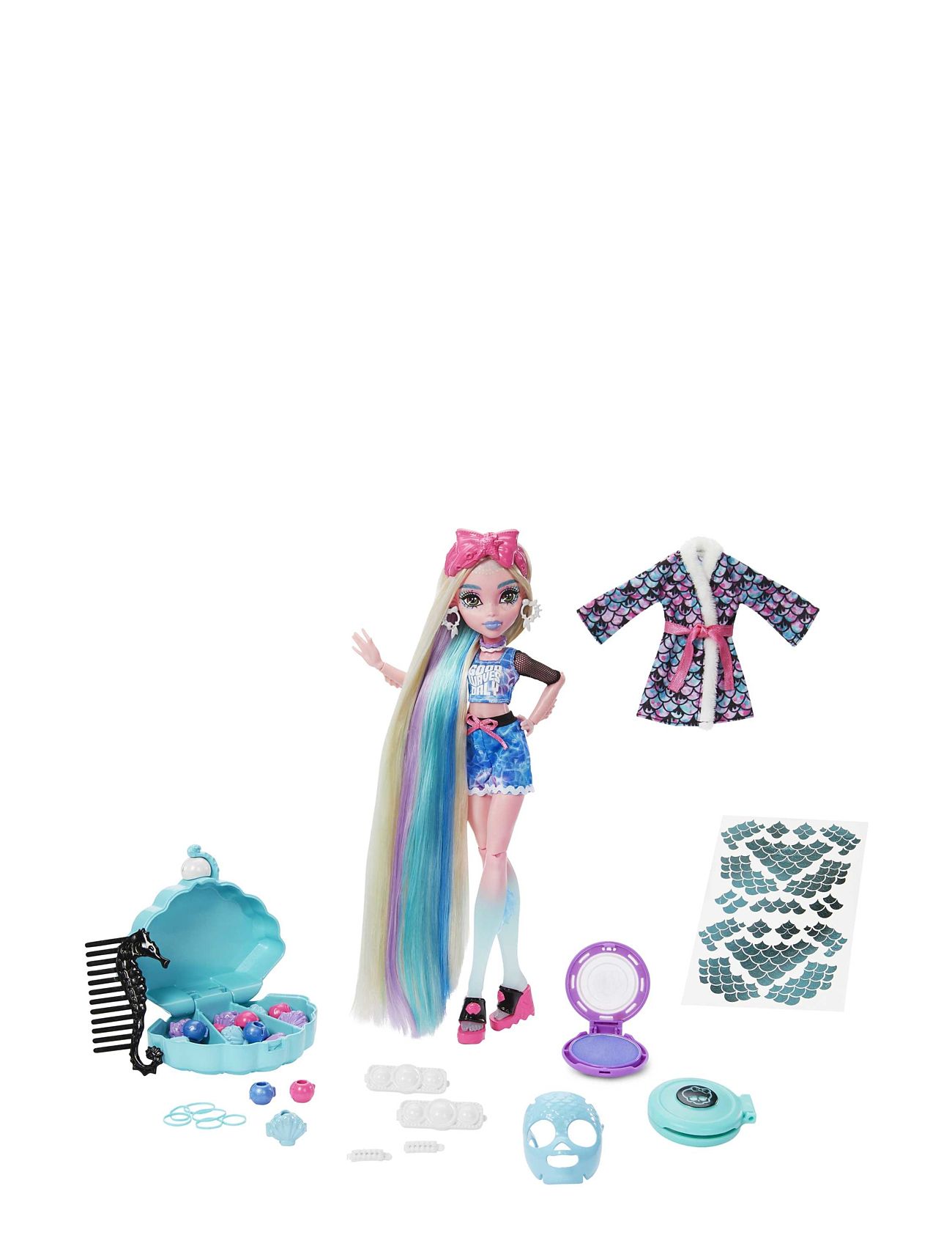 Monster High Lagoona Blue Spa Day Doll And Accessories Multi/patterned