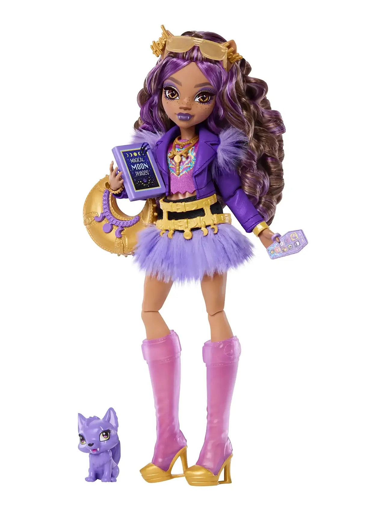 Monster High Clawdeen Wolf Pop, One Size, Purple, Dukker Og Tilbehør > Dukker, Børn