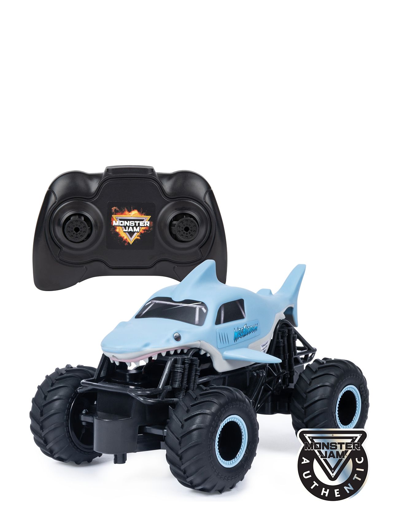 Monster Jam Rc 1:24 Megaladon Toys Remote Controlled Toys Multi/patterned Monster Jam