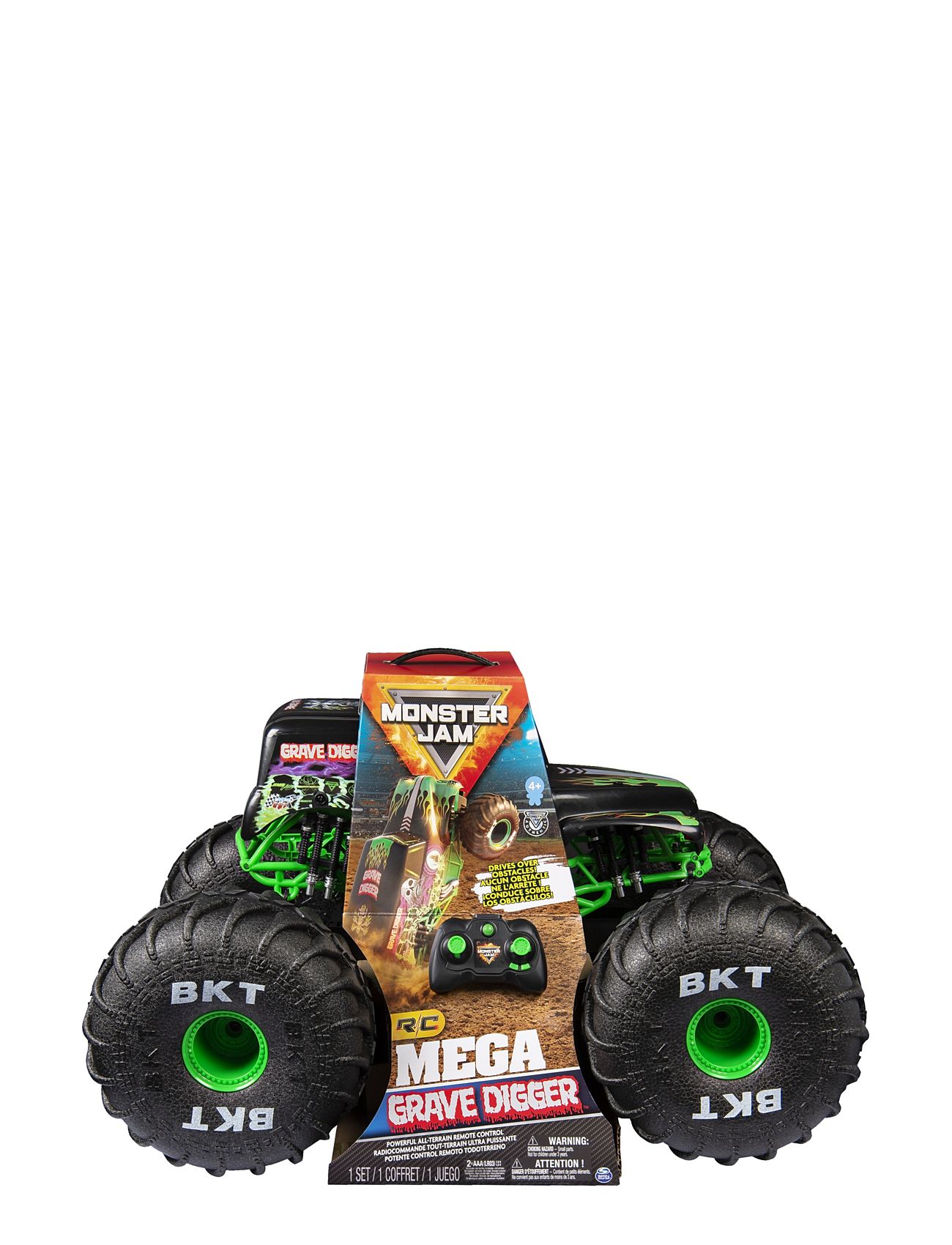 Monster Jam Rc Mega Grave Digger Toys Puzzles And Games Puzzles Classic Puzzles Multi/patterned Monster Jam