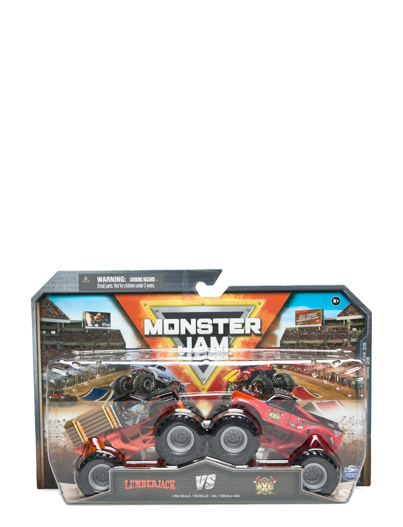 Monster Jam 1:64 Die Cast 2Pk Toys Puzzles And Games Puzzles Classic Puzzles Multi/patterned Monster Jam