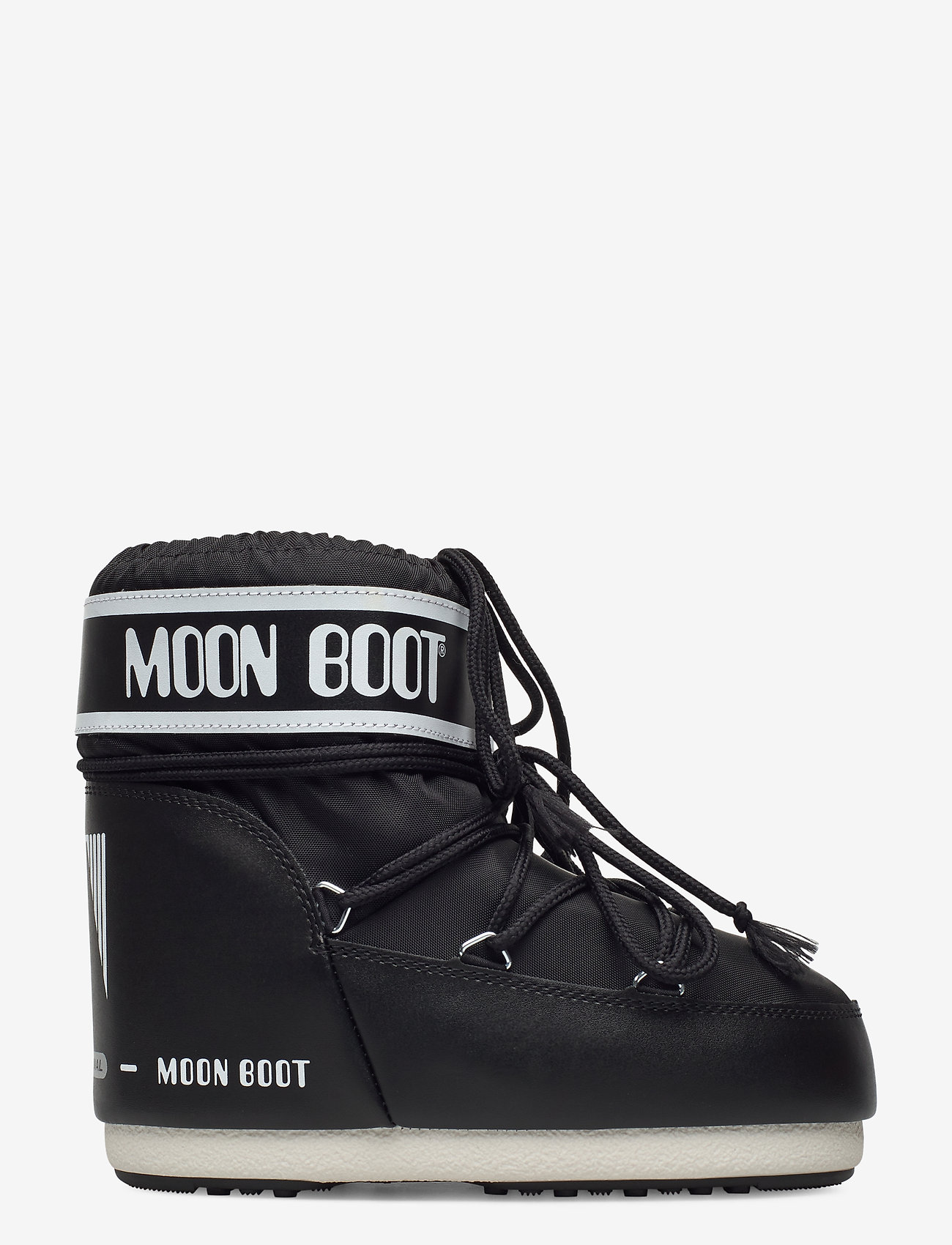 moon boots low black