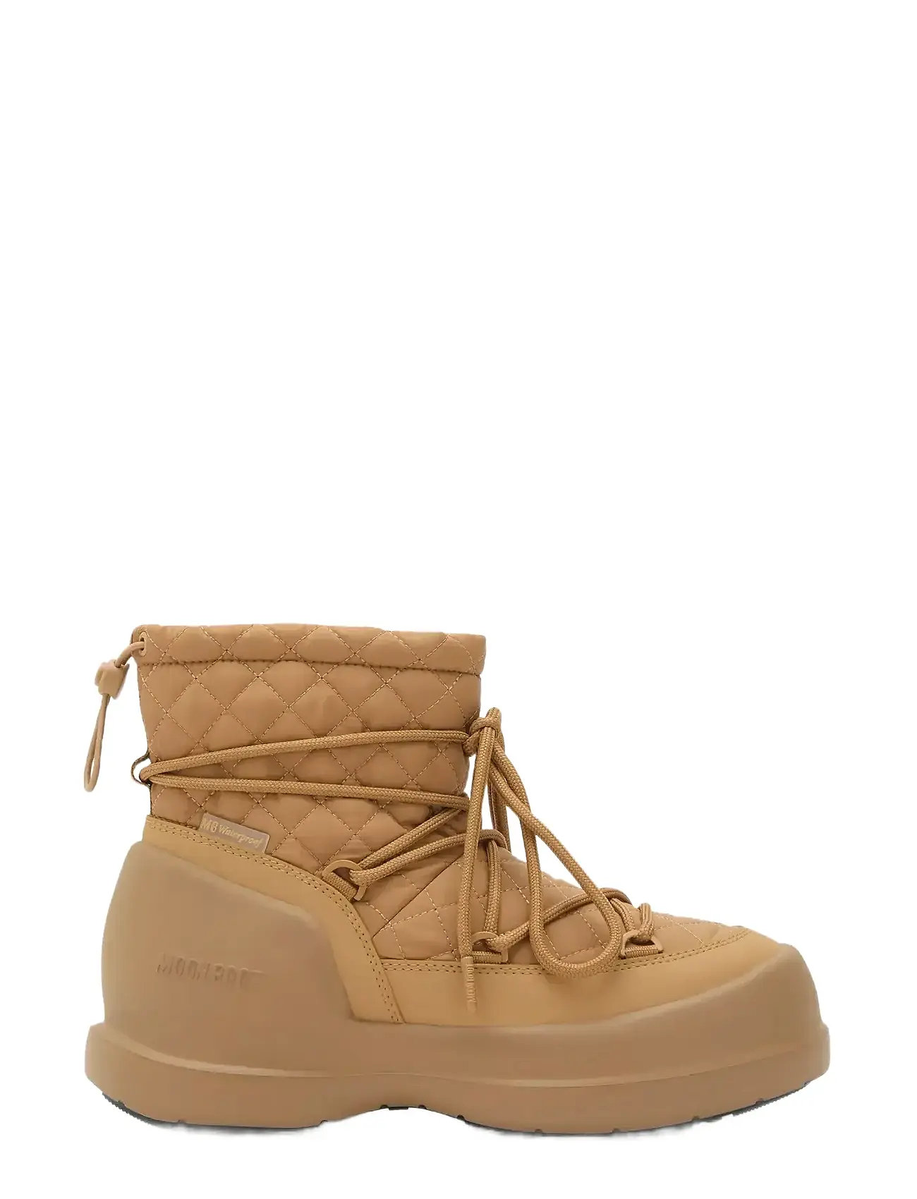 MOON Stiefel Mb Mezzaluna Quilted Mid Wp Beige - 41 - Damen