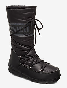 MB HIGH NYLON WP - høye boots - black
