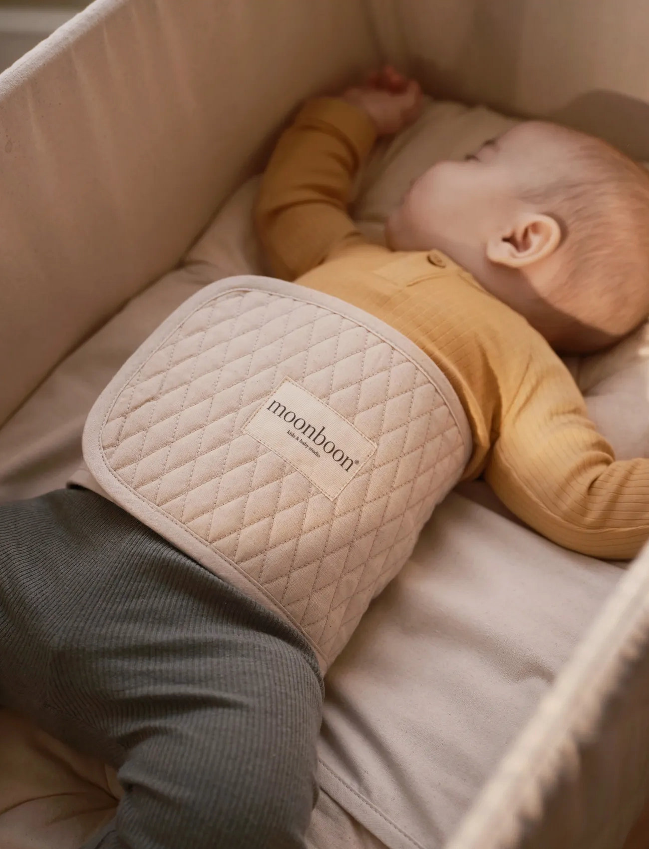 Moonboon Mattress Fixi, One Size, Cream, Søvntid > Tilbehør Til Sengen, Børn