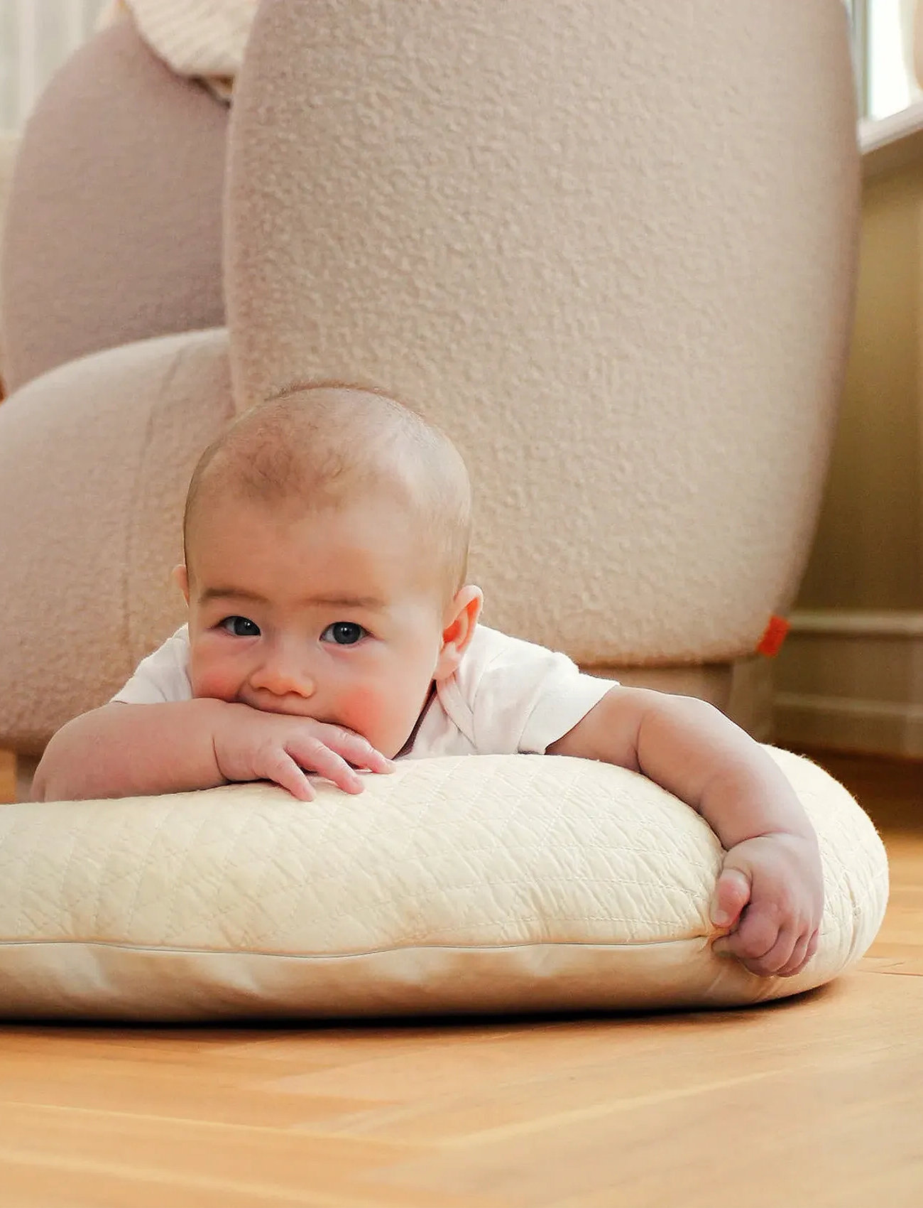 Moonboon Moon Nursing Pillow, 60X55 cm, Beige, Ammeprodukter > Ammepuder, Børn