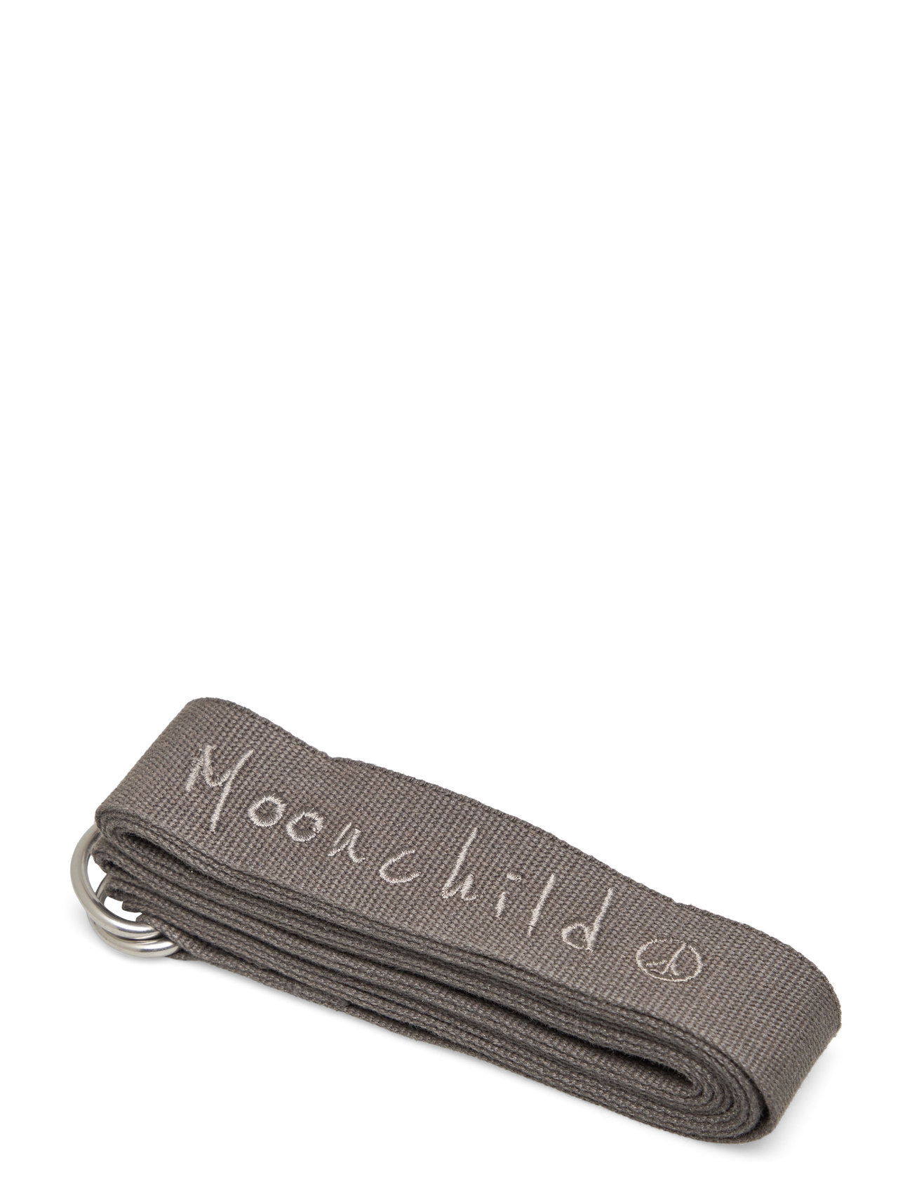 Moonchild Yoga Strap - Organic Cott Sport Sports Equipment Yoga Equipment Yoga Blocks And Straps Grey Moonchild Yoga Wear