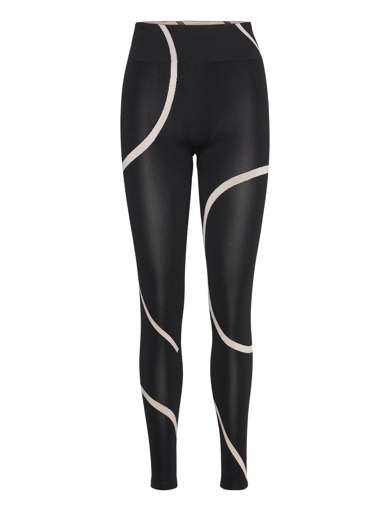 Loud Logo Legging Sport Running-training Tights Seamless Tights Black Moonchild Yoga Wear