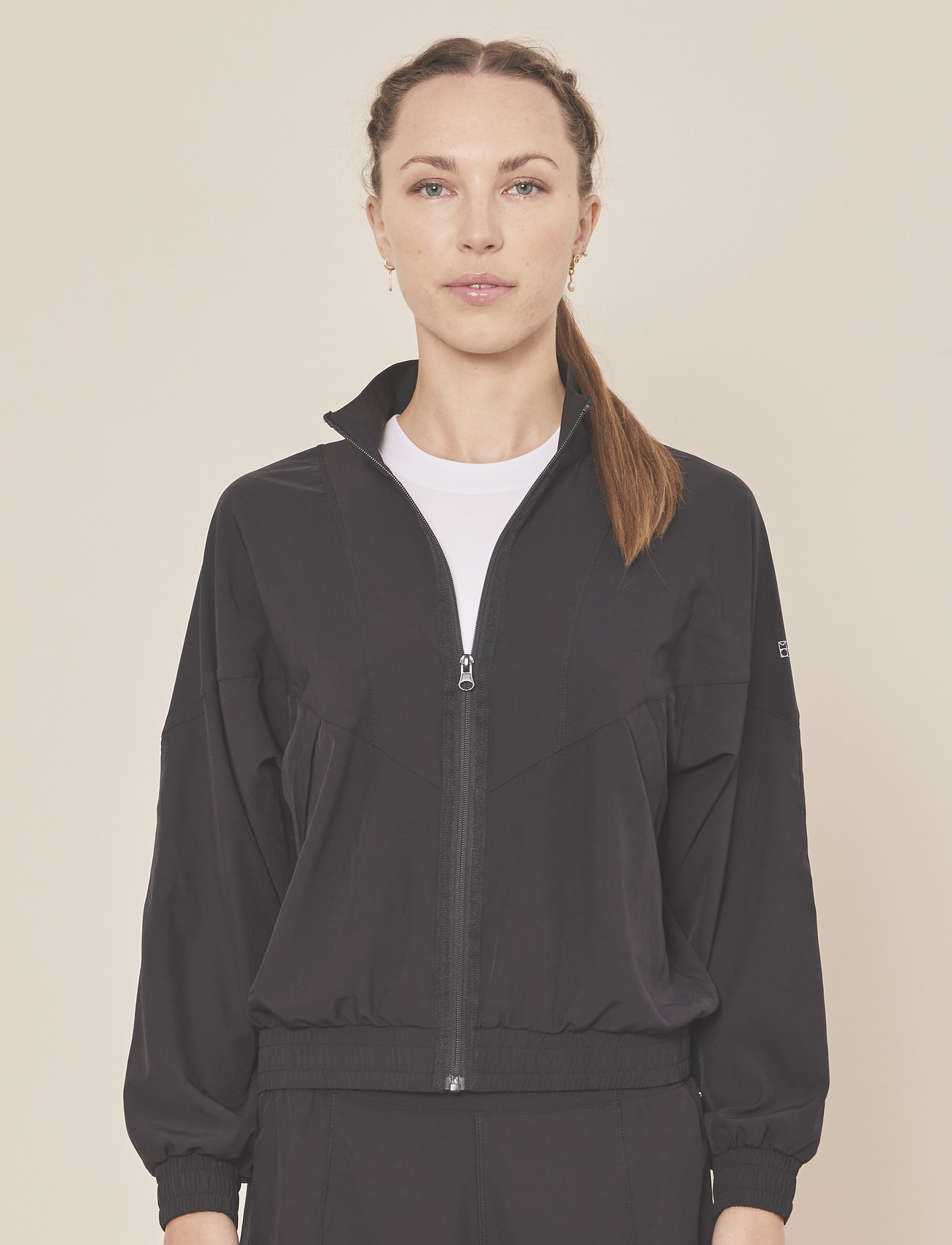 Moonchild Yoga Wear Moonchild Active Jacket, M, Black, Sport Jackets > Sport Training Jackets, Dame