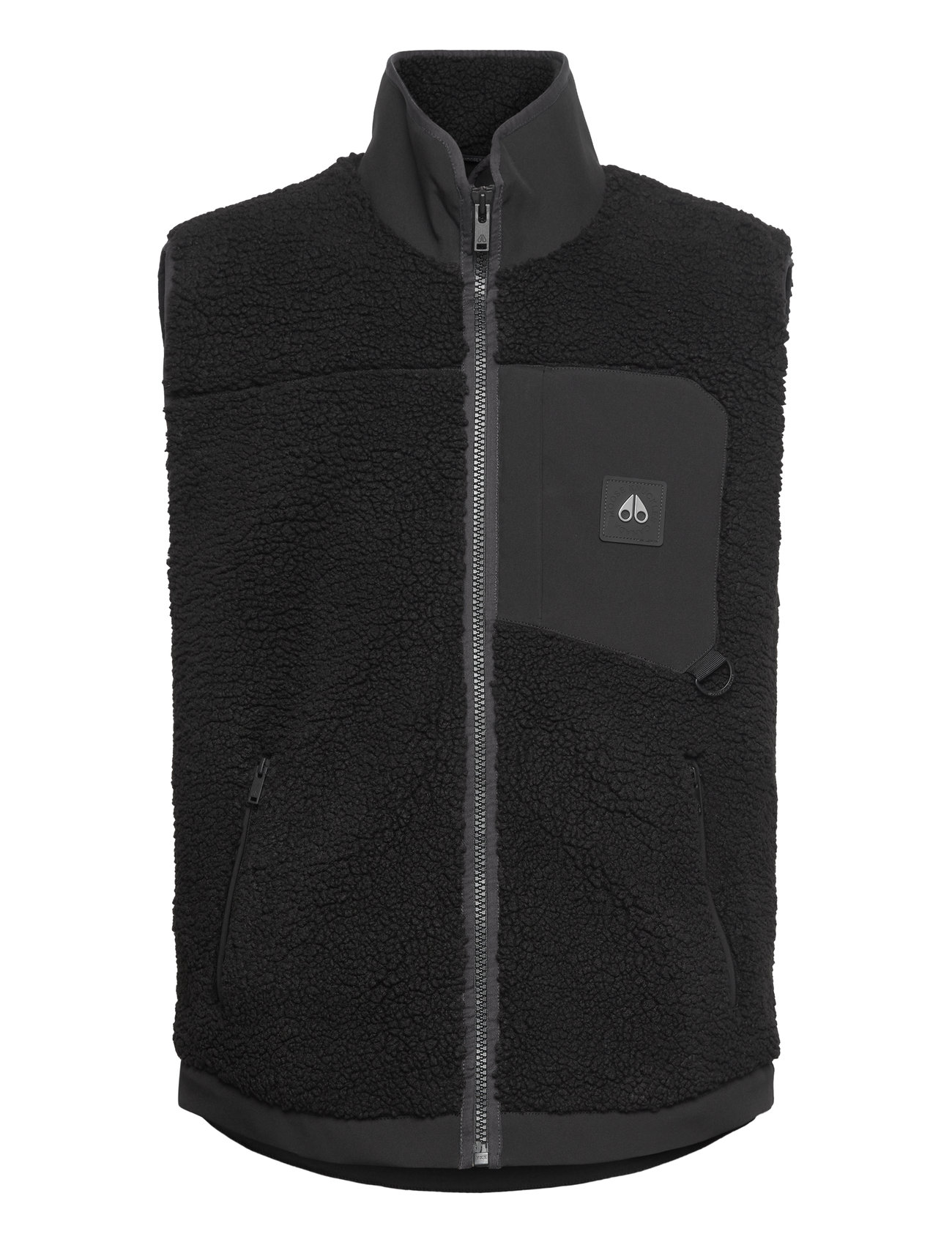 Saglek Vest Tops Sweatshirts & Hoodies Fleeces & Midlayers Black Moose Knuckles