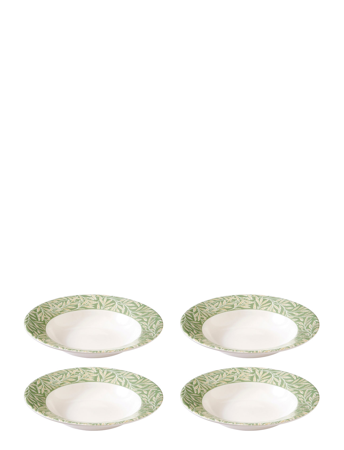 MORRIS & CO Morris & Co Pasta Bowl Willow 4-Pack Grün - One Size - Unisex