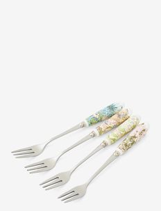 William & Morris  Pastry Forks 4-p 15cm - fourchettes - multi