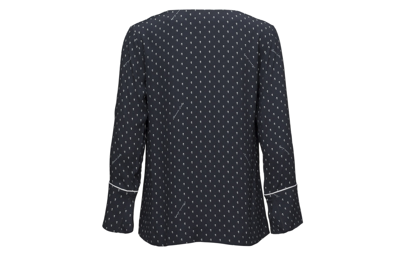 Blouse Printed Viscose Lady Équipement 100 Eve Morris Blue qZPAzazw