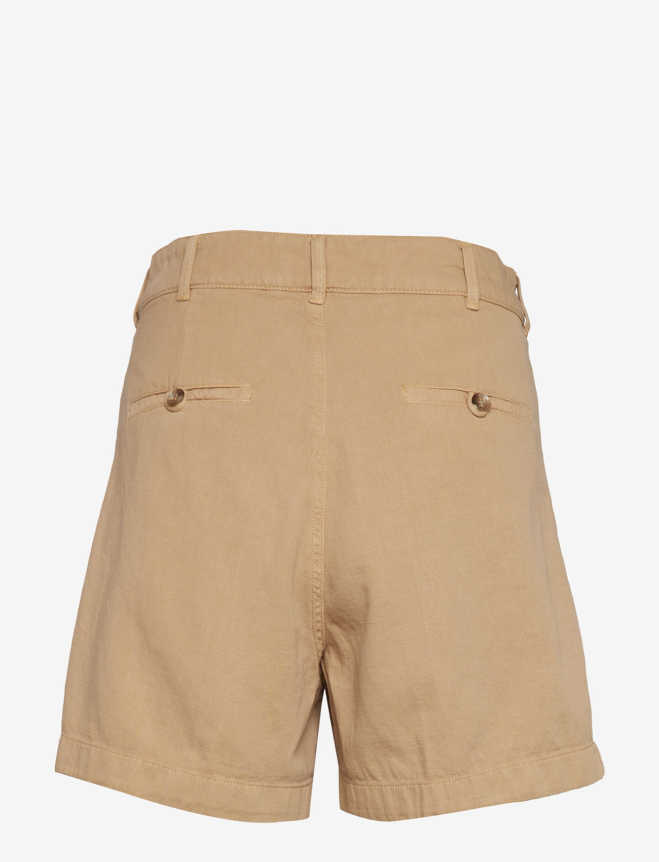 camel chino shorts