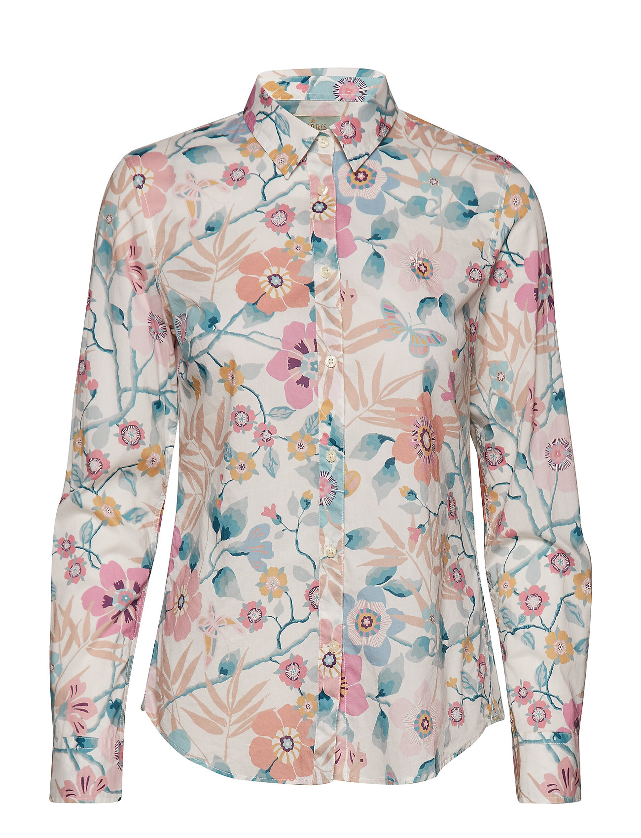 Lily Liberty Pavilion Shirt Overhemd Met Lange Mouwen Roze Morris Lady morris lady kopen in de aanbieding